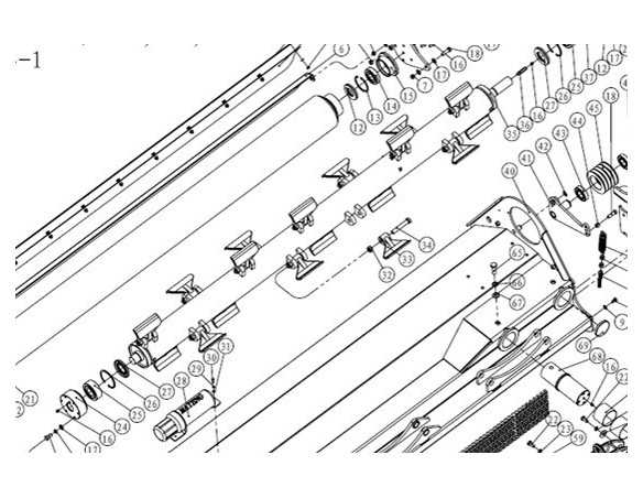 Peilių velenas R.OS/J