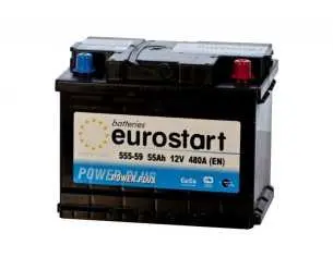 Akumuliatorius Eurostart 55Ah