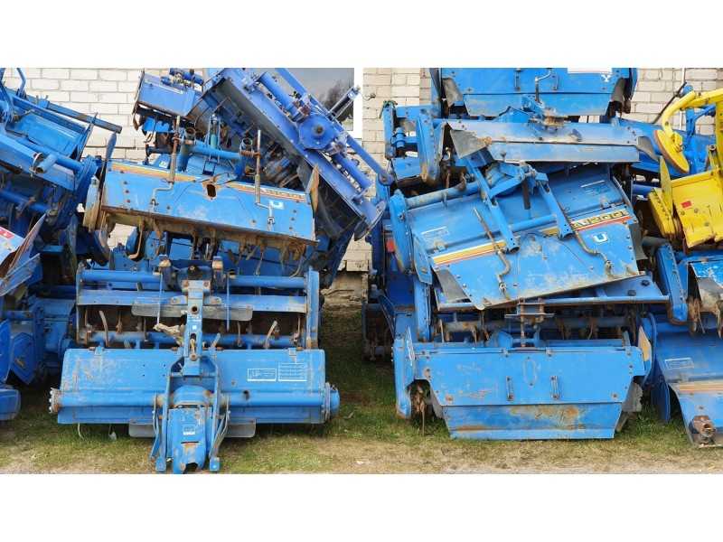 Naudotos žemės dirbimo frezo