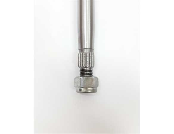 Vairo kolonėlės sliekas su ašimi