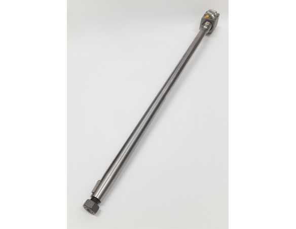 Vairo kolonėlės sliekas su ašimi