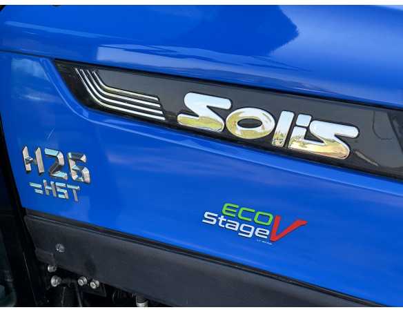 SOLIS 26 HST with lawnmower