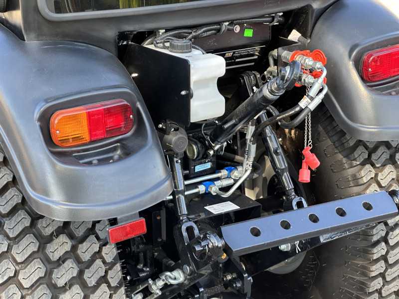 SOLIS 26 HST with lawnmower