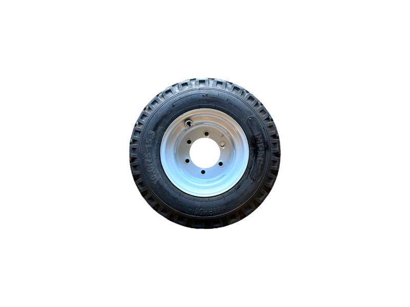 4T semi-trailer tyre with rim 10.0/75-15.3