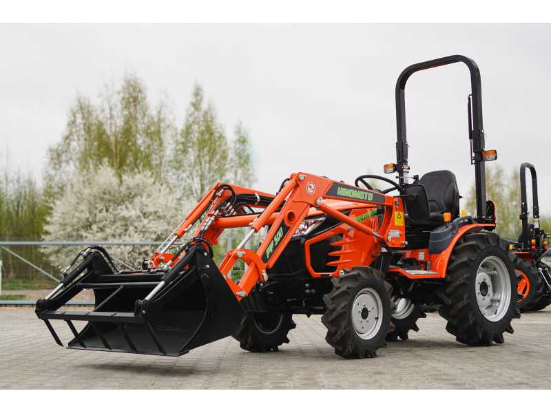 Hinomoto HM-255 (HST) with multifunctional front loader
