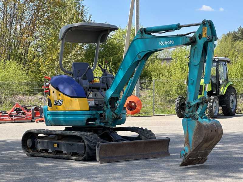 Kubota U-25 mini ekskavatorius