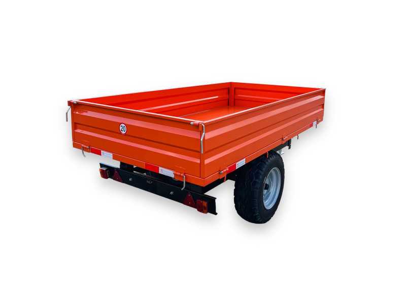 Puspriekabė "Sansen 3T2W" 3000kg