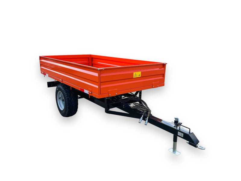 Puspriekabė "Sansen 3T2W" 3000kg