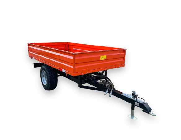 Puspriekabė "Sansen 3T2W" 3000kg