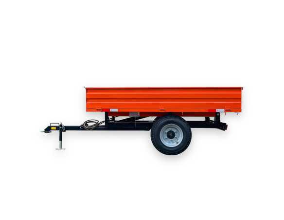 Puspriekabė "Sansen 3T2W" 3000kg