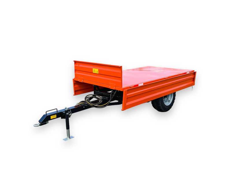 Puspriekabė "Sansen 3T2W" 3000kg