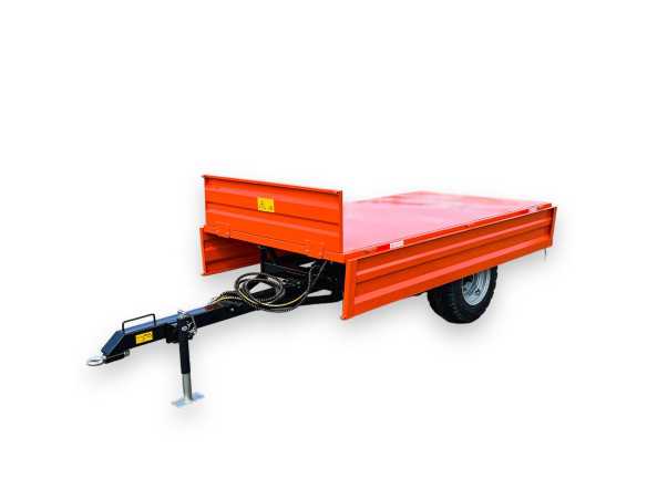 Puspriekabė "Sansen 3T2W" 3000kg