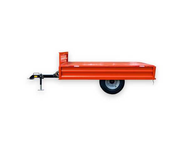 Puspriekabė "Sansen 3T2W" 3000kg