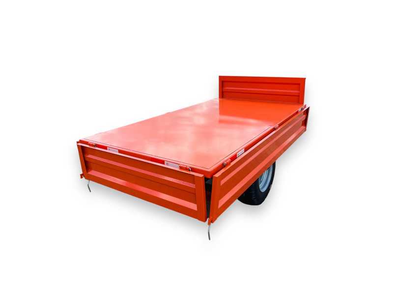 Puspriekabė "Sansen 3T2W" 3000kg