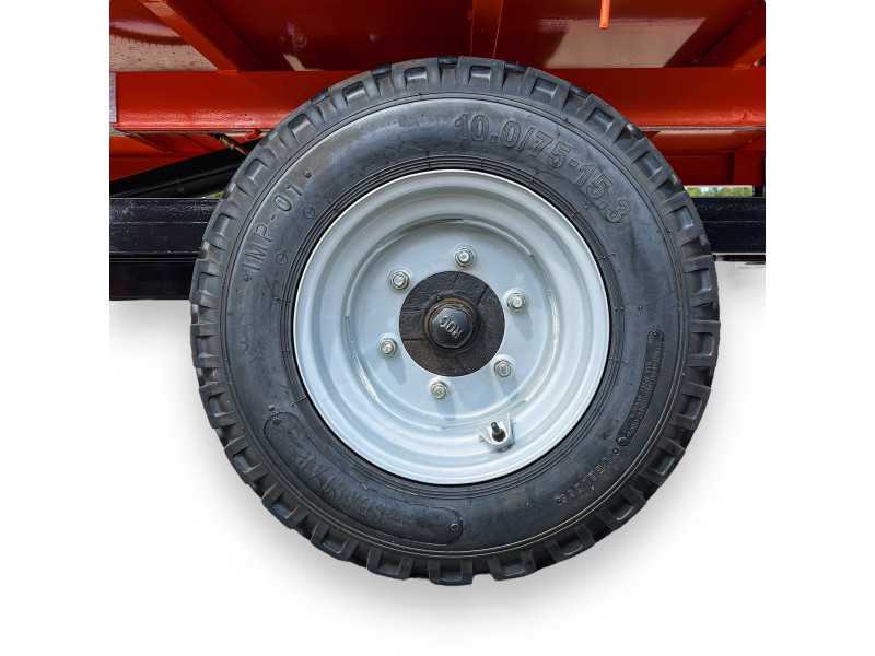Puspriekabė "Sansen 3T2W" 3000kg