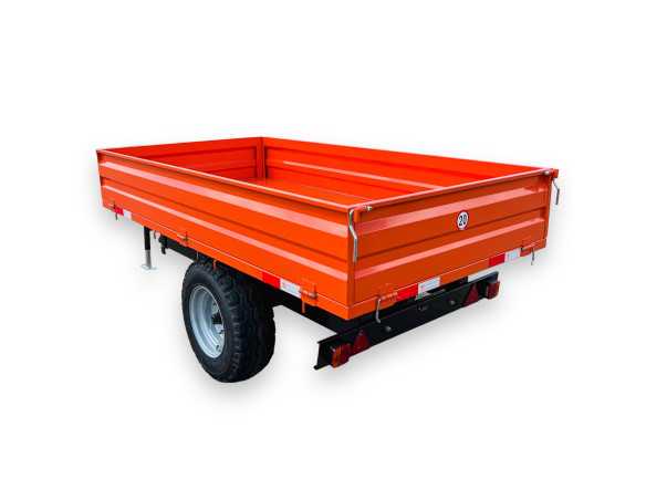 Puspriekabė "Sansen 3T2W" 3000kg