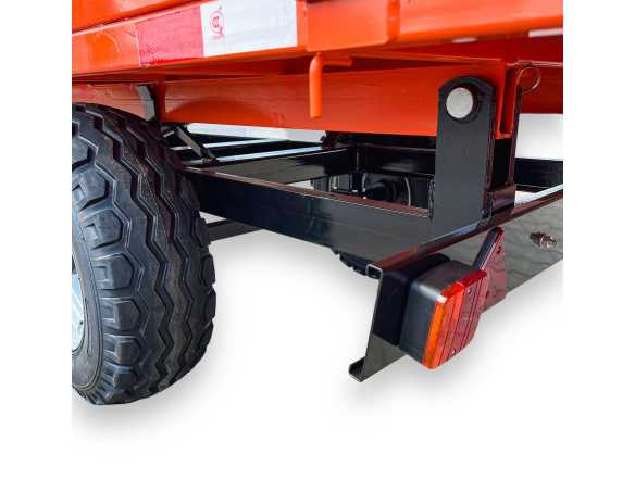 Puspriekabė "Sansen 3T2W" 3000kg