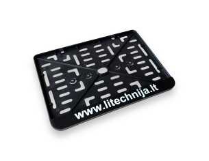 Tractor licence plate frame