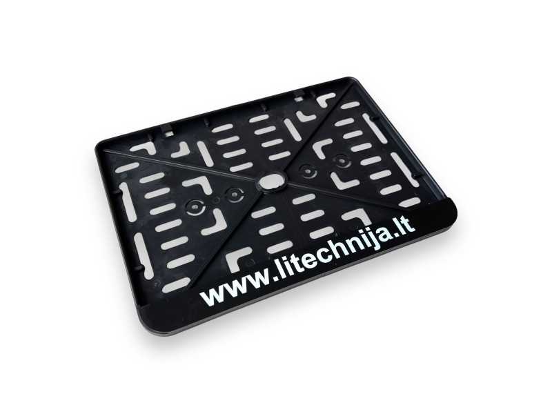 Tractor licence plate frame