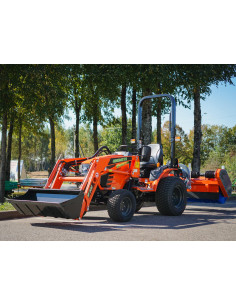 Hinomoto HM-255 (HST) with front loader