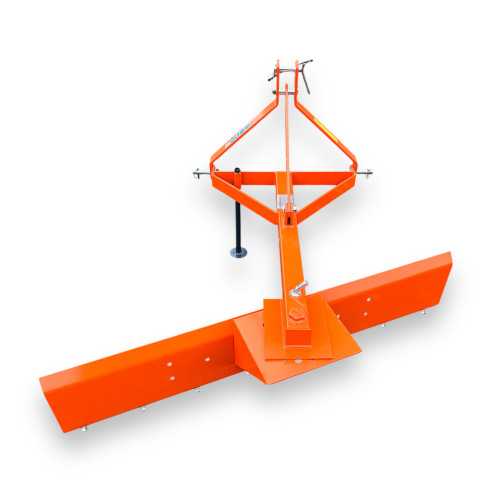 Rear snow plow 1,5 m