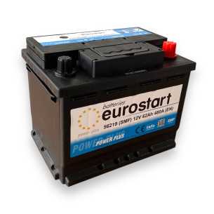 Akumuliatorius EUROSTART 62Ah