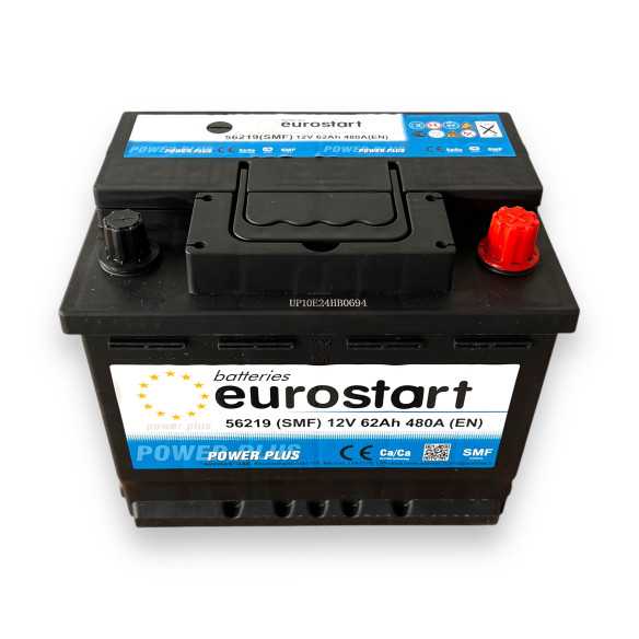 Battery EUROSTART 62Ah
