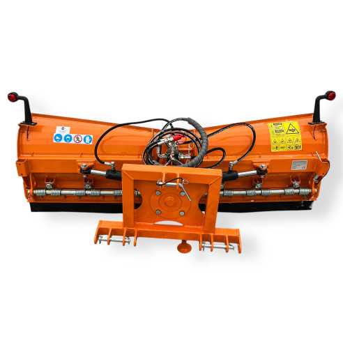 Two-part snow plow SLNV180