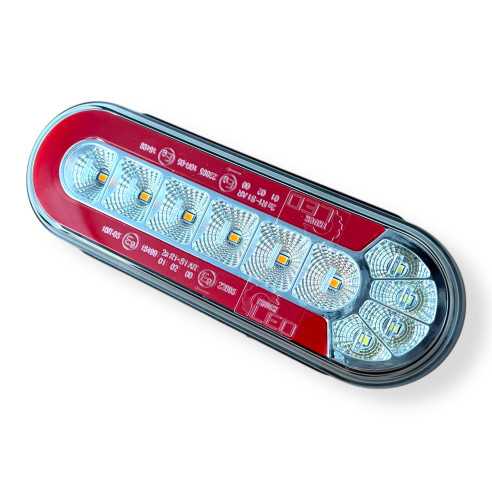 Galinis žibintas LED 4-ių funkcijų