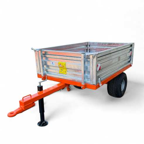 Puspriekabė T100(M) 1000kg