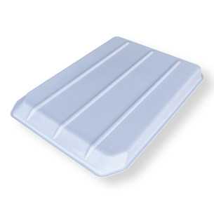Plastic tractor canopy