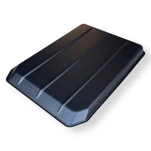 Plastic tractor canopy