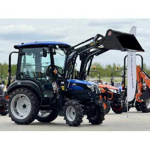 SOLIS S26 HST with front loader with bucket