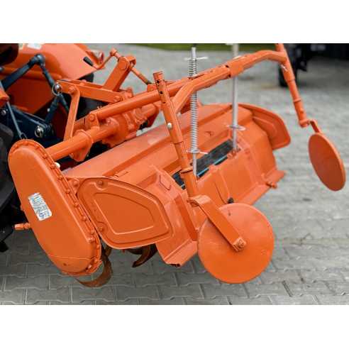 Kubota L-1501 (2wd) su žemės dirbimo freza