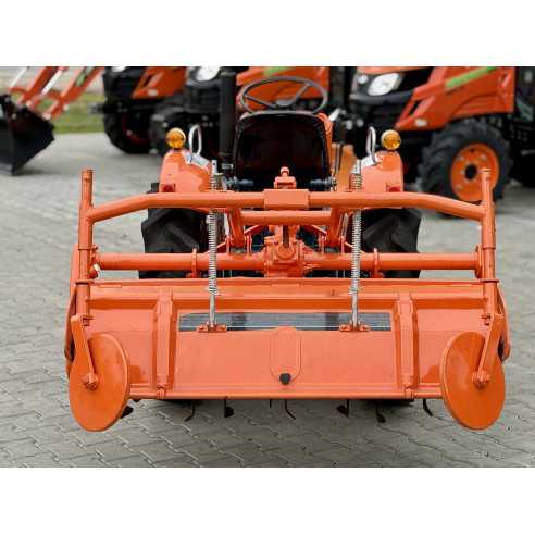 Kubota L-1501 (2wd) su žemės dirbimo freza