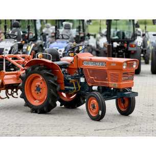 Kubota L-1501 (2wd) su žemės dirbimo freza