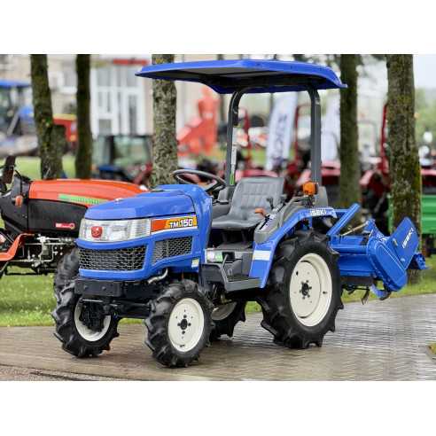 Iseki TM-150 su žemės dirbimo freza