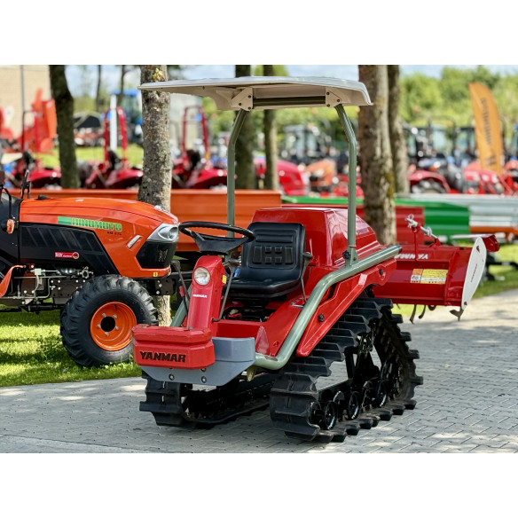 Yanmar AC-10 su žemės dirbimo freza