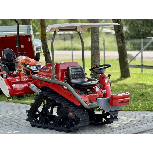 Yanmar AC-10 su žemės dirbimo freza