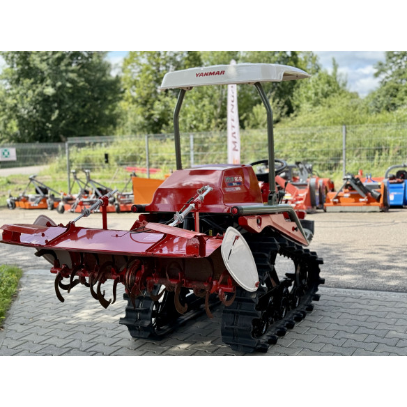 Yanmar AC-10 su žemės dirbimo freza