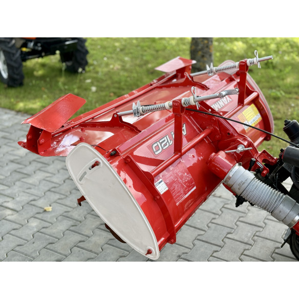 Yanmar AC-10 su žemės dirbimo freza