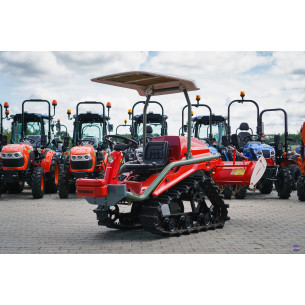 Yanmar AC-10 su žemės dirbimo freza