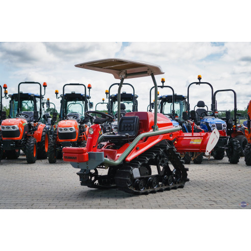 Yanmar AC-10 su žemės dirbimo freza