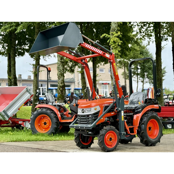 Hinomoto HM3020 su frontaliniu krautuvu