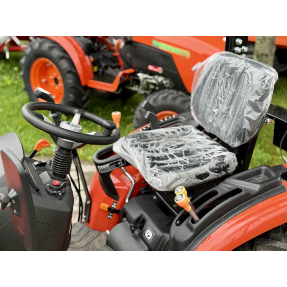 Hinomoto HM-275 su multifunkciniu krautuvu