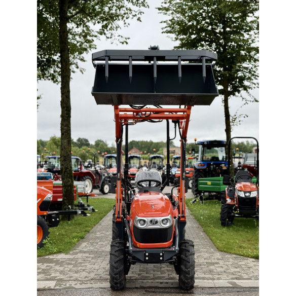 Hinomoto HM-275 su multifunkciniu krautuvu