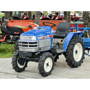 Iseki TM-15 su žemės dirbimo freza