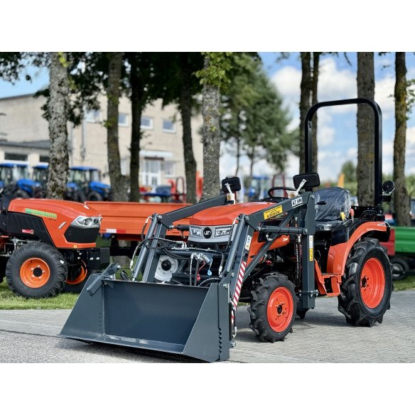 Hinomoto HM3030 su multifunkciniu krautuvu