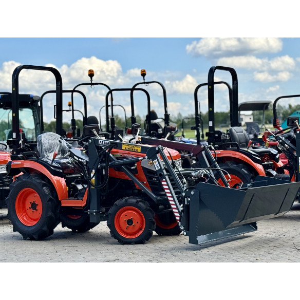 Hinomoto HM-3030 su multifunkciniu krautuvu