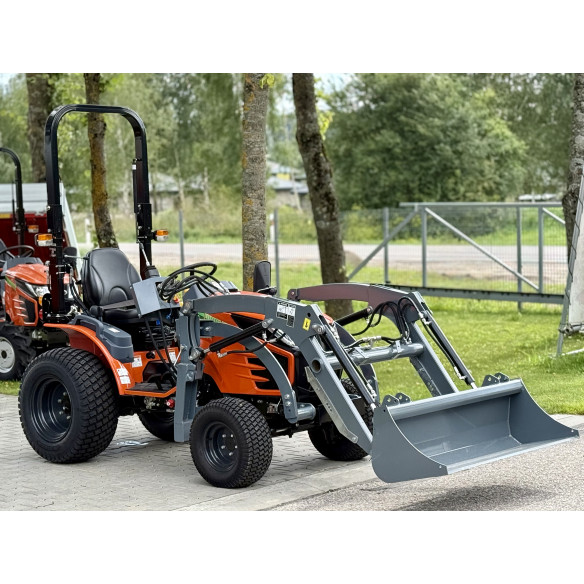 Hinomoto HM-255 (HST) su frontaliniu krautuvu